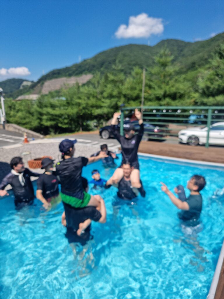 대구 북구 배드민턴 A조 기마전
